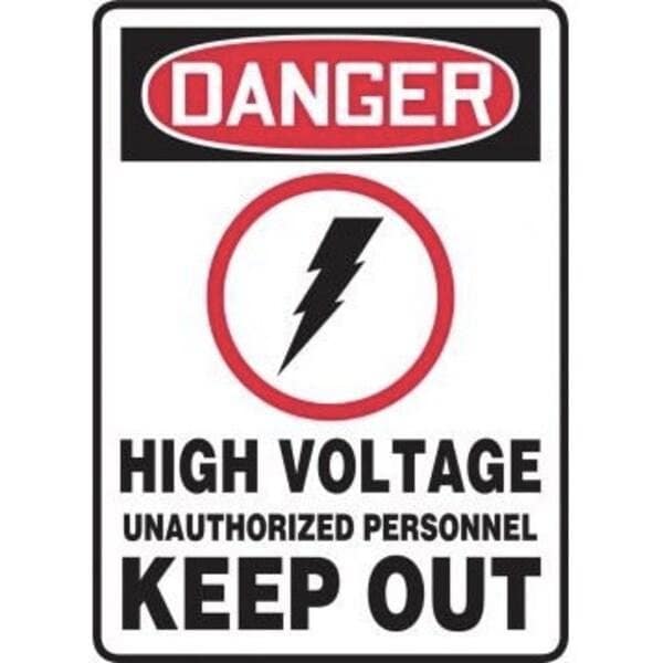 Accuform OSHA DANGER SAFETY SIGN HIGH MTDX036XT MTDX036XT - main